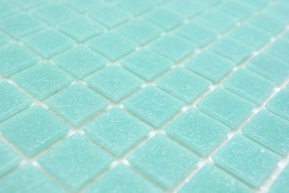 Glasmosaik Mosaikfliese Türkisgrün Spots Dusche BAD WAND Küchenwand - 200-A62-N