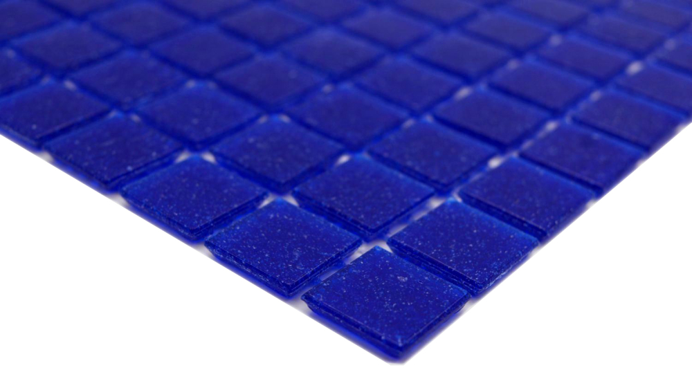 Mosaico di piastrelle per piscina Mosaico di vetro Mosaico blu oltremare blu scuro