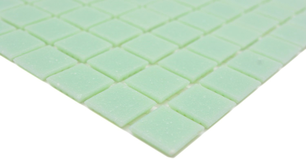 Mosaique de piscine Mosaique de verre Vert clair Vert pastel Spots