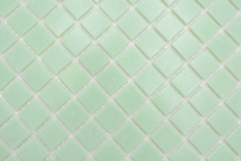 Mosaique de piscine Mosaique de verre Vert clair Vert pastel Spots