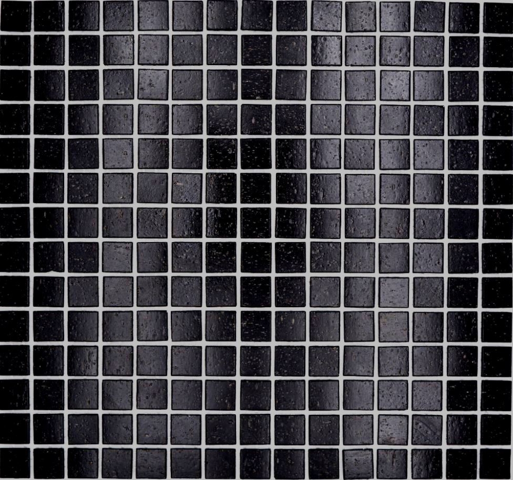 Schwimmbad Mosaik Fliese Poolmosaik Glasmosaik Schwarz Spots