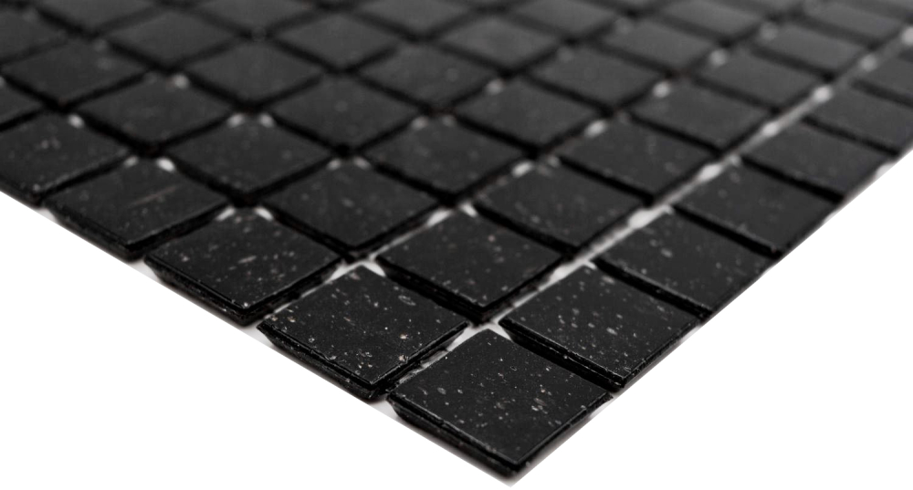 Mosaico di piastrelle per piscina mosaico di vetro nero