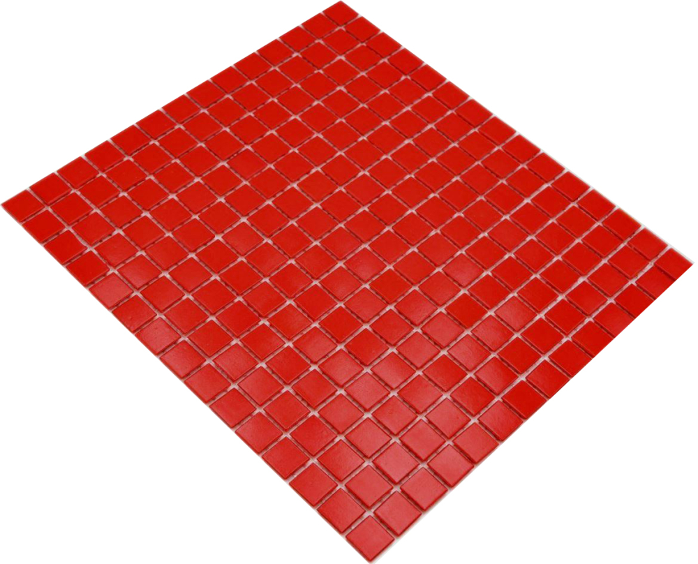 Schwimmbad Mosaik Fliese Poolmosaik Glasmosaik Rot