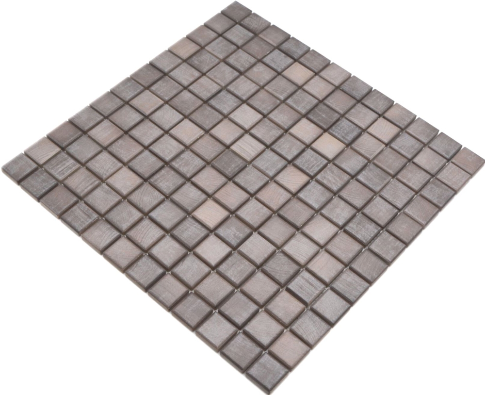 Jasba SENJA PURE Mosaik Keramik Steinzeug shabby brown matt Holzoptik Küche Bad Dusche JB22