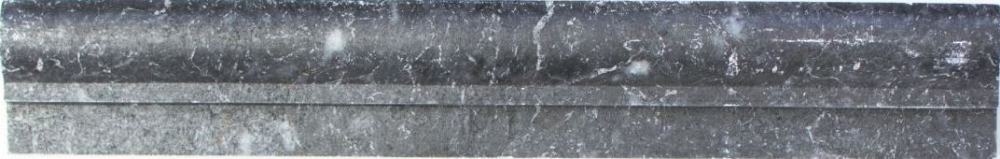 Borde Profil Ogee1 Nero Antique Marble Marmor schwarz matt