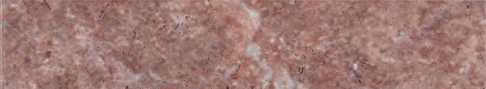 Base de Travertino Antiguo Rosso, Rojo Mate