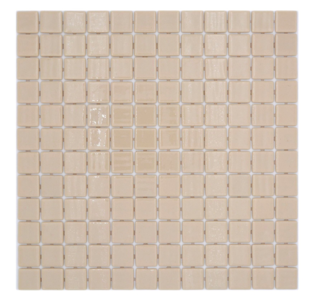 Mosaikfliese Poolmosaik Schwimmbadmosaik Beige Cream Dusche Wand SPAIN - 220-25831U