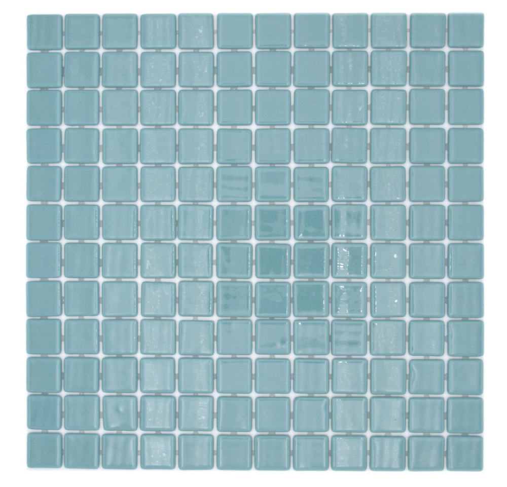 Mosaikfliese Poolmosaik Schwimmbadmosaik Türkis Pastell grün Dusche Wand SPAIN - 220-25832U