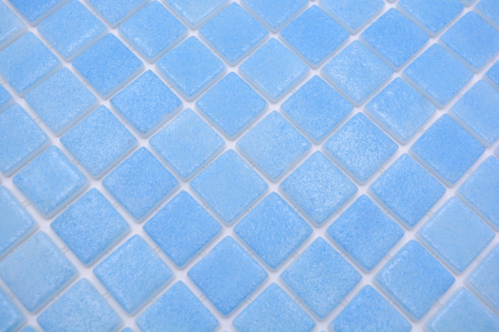 Mosaikfliese Poolmosaik Schwimmbadmosaik Ocean blau antislip rutschsicher - 220-501P