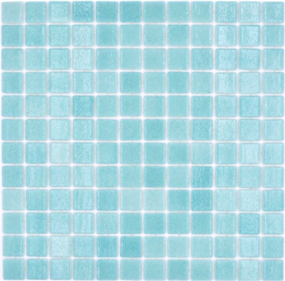 Mosaikfliese Poolmosaik Schwimmbadmosaik türkis grün antislip rutschsicher - 220-503T