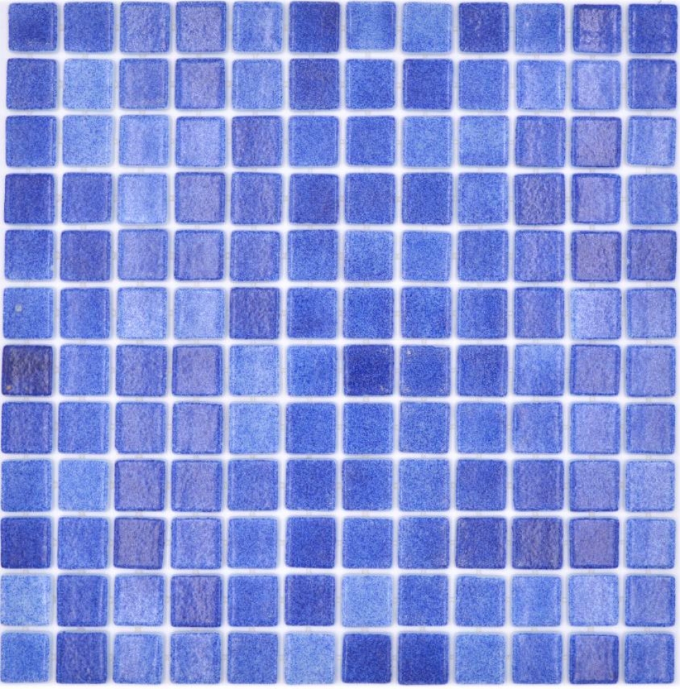 Mosaikfliese Poolmosaik Schwimmbadmosaik dunkelblau antislip rutschsicher - 220-508A