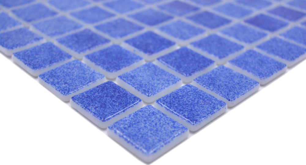 Mosaikfliese Poolmosaik Schwimmbadmosaik blau Dusche Wand SPAIN - 220-508PU