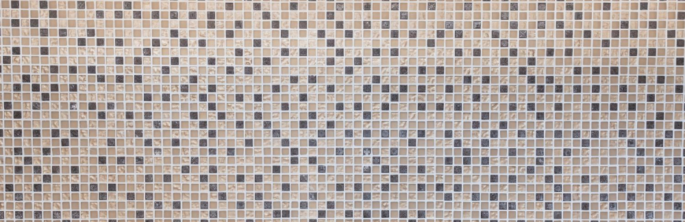 Mosaico de vidrio Mosaico de resina Adorno Antiguo beige mate dorado 92-1207