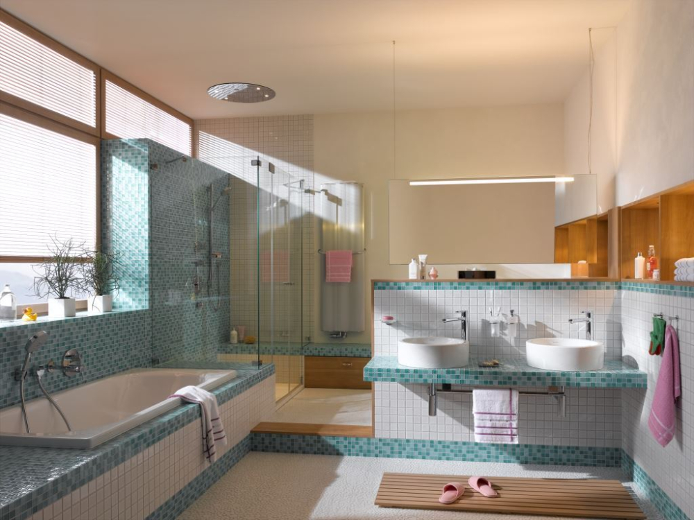 Mosaico guijarro uni blanco brillante ceramica aspecto guijarro