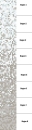 Glasmosaik Farbverlauf Weiss Creme Grau Duschwand Bad Mosaikfliesen Shading Blend Sfumature Crema Bianca Grigio - 300-0202