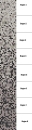 Glasmosaik Farbverlauf Grau Cream Schwarz Duschwand Bad Mosaikfliesen Shading Blend Sfumature - 300-0205