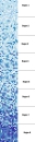 Glasmosaik Farbverlauf weiss hellblau dunkelblau Duschwand Bad Mosaikfliesen Shading Blend Sfumature Bianco Blu Chiaro Blu Scuro  - Art: 300-401