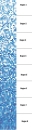 Glasmosaik Farbverlauf weiss hellblau blau Duschwand Bad Mosaikfliesen Shading Blend