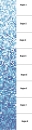 Glasmosaik Farbverlauf weiss hellblau blau II Duschwand Bad Mosaikfliesen Shading Blend