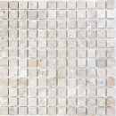 Mosaico Cuadrado Noce Travertino Antiguo nogal mate R10C