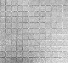 Mosaik Transluzent Crystal silber glaenzend - 10 Mosaikblaetter
