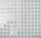 Mosaique de verre gris clair mur de douche carrelage piscine - 60-0204
