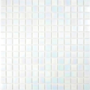 Glasmosaik Mosaikfliese Iridium Weiß Regenbogen Flip Flop Farben - 240-WA02-N