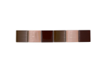 Mosaique de verre Carreaux de mosaique de verre beige marron brillant - 1 carreau