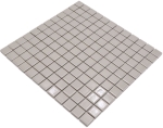 Mosaico quadrato uni fango ceramica lucida