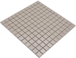 Mosaico cuadrado uni barro ceramica mate