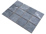Mosaico de ceramica Gris Azul Piedra mate Piastrella