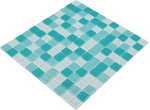 Tessere di mosaico in vetro mosaico verde pastello verde