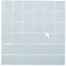Mosaico de vidrio blanco verde puntada mosaico azulejo pared azulejo backsplash cocina ducha bano 78-0101