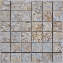 Keramikmosaik Feinsteinzeug mehrfarbig matt Wand Boden Küche Bad Dusche - 14-47CS