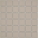 Mosaique Ceramique non emaillee beige clair mat - 10 feuilles de mosaique
