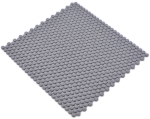 Mosaique ronde Enamel mix gris brillant mat ECO Verre aspect rond