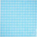 Schwimmbad Mosaik Fliese Poolmosaik Glasmosaik Himmelblau papierverklebt - 200-A12-P