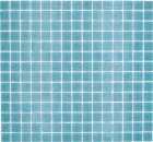 Schwimmbad Mosaik Fliese Poolmosaik Glasmosaik Pastell Blau Türkis - 200-A52