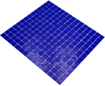 Mosaico di piastrelle per piscina Mosaico di vetro Mosaico blu oltremare blu scuro