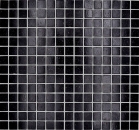 Mosaik Pooloptik Glas schwarz glaenzend - 10 Mosaikblaetter