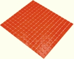 Mosaique Carreau de piscine Mosaique de verre Orange Rouge