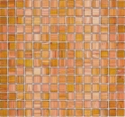 Glasmosaik Mosaikfliese Goldbraun Kupfer