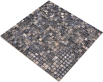 Jasba Mosaik Keramik Steinzeug illusion dark glänzend Mamoroptik Küche Bad Dusche JBMM28 - Kopie