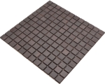 Jasba SENJA PURE mosaico in ceramica gres wenge opaco effetto legno cucina bagno doccia JB28 - Kopie