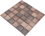 Jasba Village mosaico ceramico gres tierra marron mate efecto piedra cocina bano ducha JB546 - Kopie