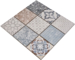 Jasba Patron gres ceramico mosaico multicolor mate aspecto retro bano ducha JBPV20 - Kopie