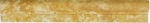 Borde Profil Ogee1 Gold Antique Travertin gelb matt