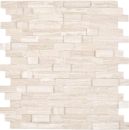 selbstklebender Wandverblender Steinwand Marmor Travertin Beige Fliesenspiegel Wand - 200-M02