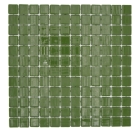 Mosaikfliese Poolmosaik Schwimmbadmosaik Grün Olivgrün Moosgrün Dusche Wand SPAIN - 220-25602U