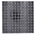 Mosaikfliese Poolmosaik Schwimmbadmosaik Schwarz Dusche Wand SPAIN - 220-25900U